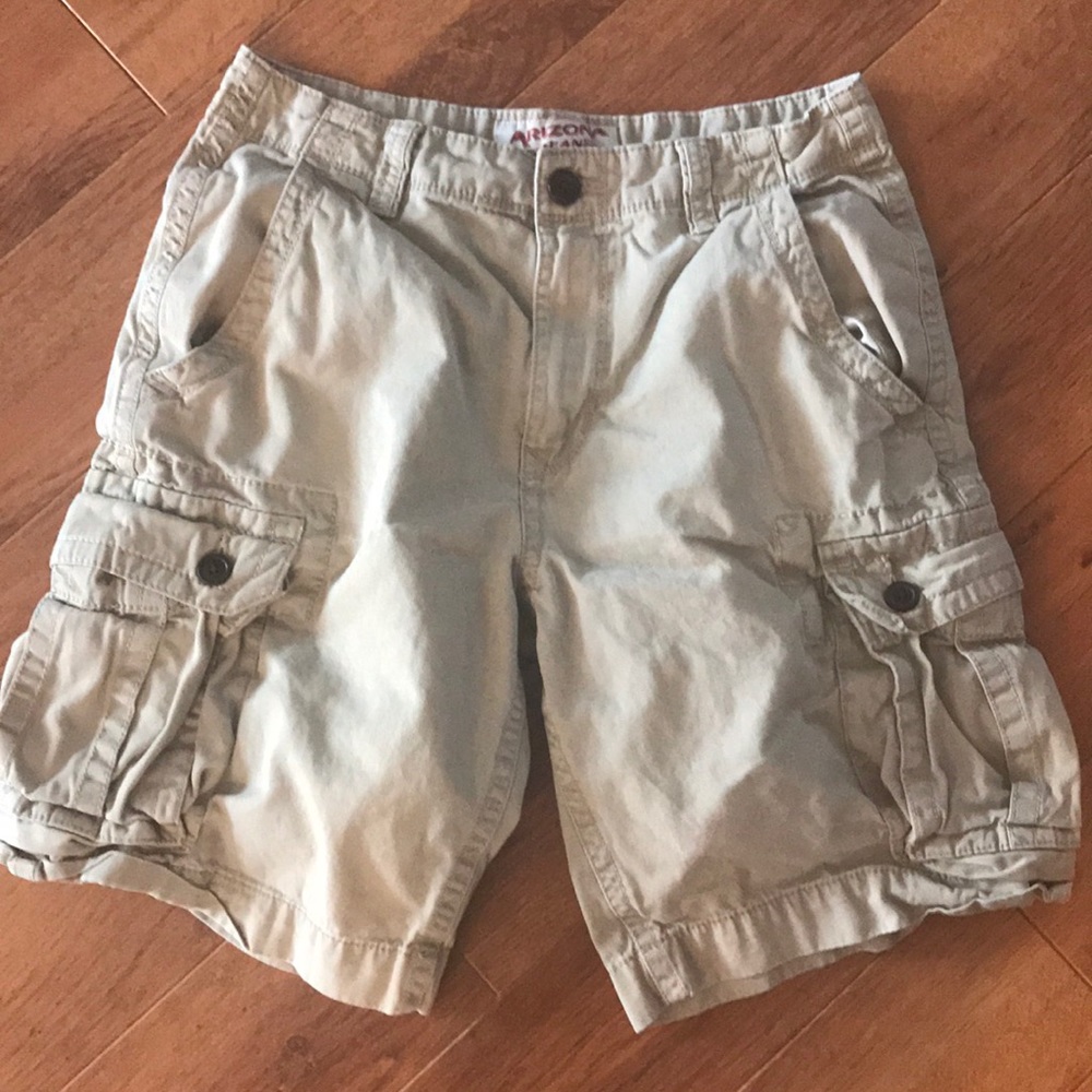 Arizona Khaki Cargo Shorts
